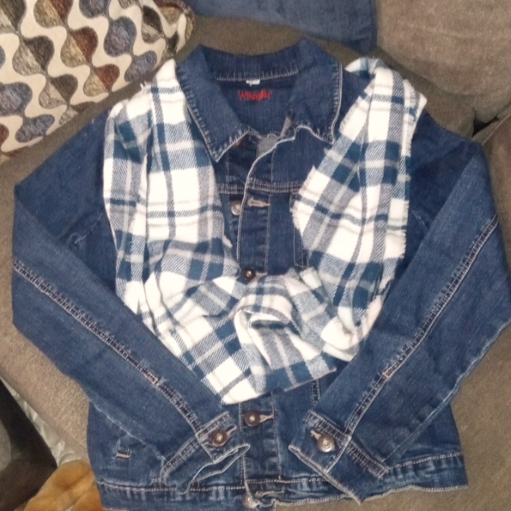 Sz Sm Wrangler Jean Jacket